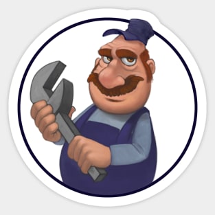 The Plumber Sticker